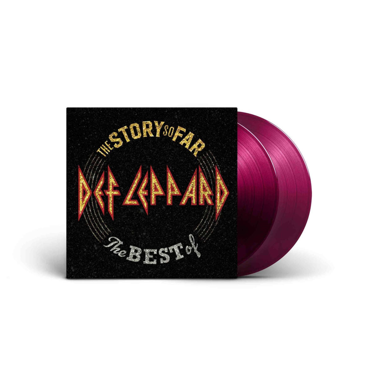Def Leppard--The Story So Far- USA Import The Best of Def Leppard -Dark Grape Colour.