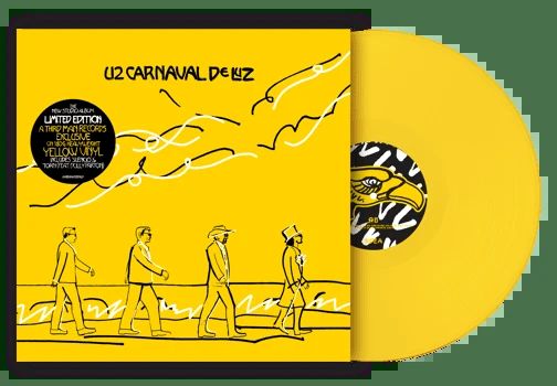 U2 - Carnaval De Luz Yellow Vinyl LP- USA- Transatlanticvinylrecords. com.