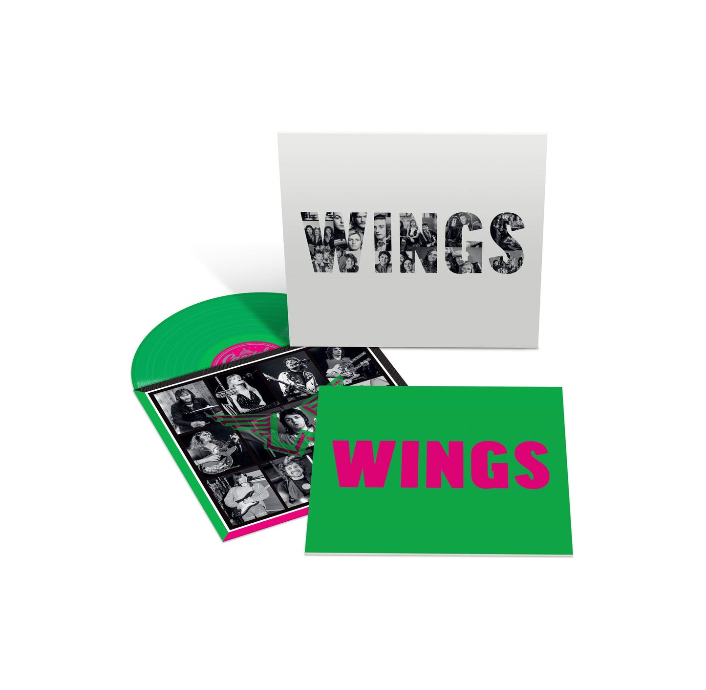 Paul McCartney and Wings - WINGS -USA Exclusive-Vinyl- Green Colour.