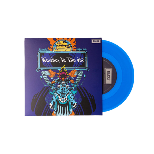 Thin Lizzy- Whisky in The Jar-7"- Rare Colour Vinyl- USA Import. Blue Vinyl.
