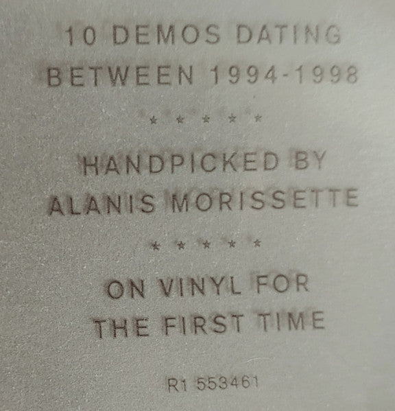 Alanis Morissette – The Demos: 1994 - 1998-USA IMPORT-ONLY 1-RARE VINYL