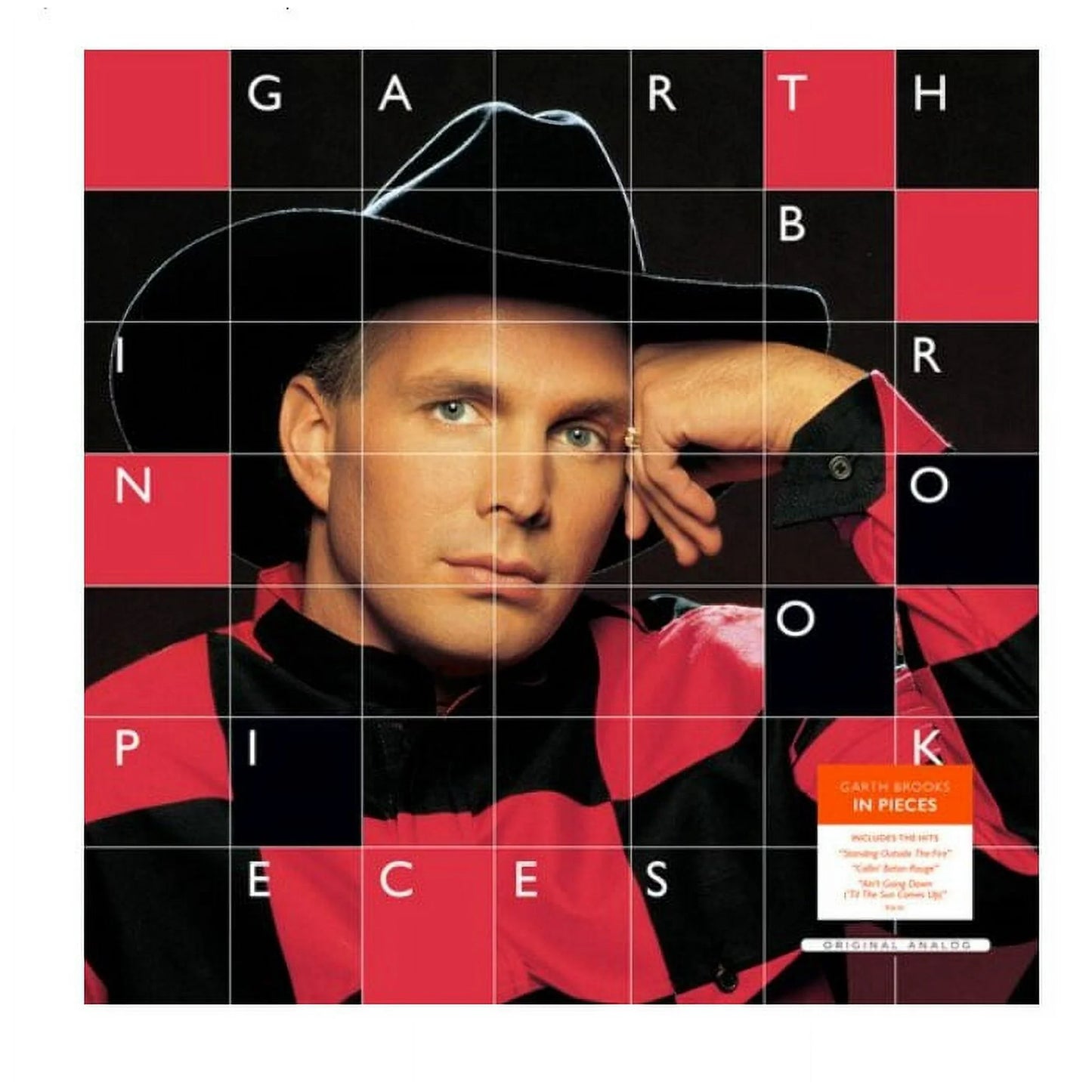 Garth Brooks-In Pieces- USA Import Black Vinyl- Country Classic.