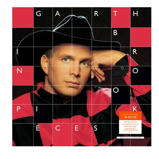 Garth Brooks-In Pieces- USA Import Black Vinyl- Country Classic.