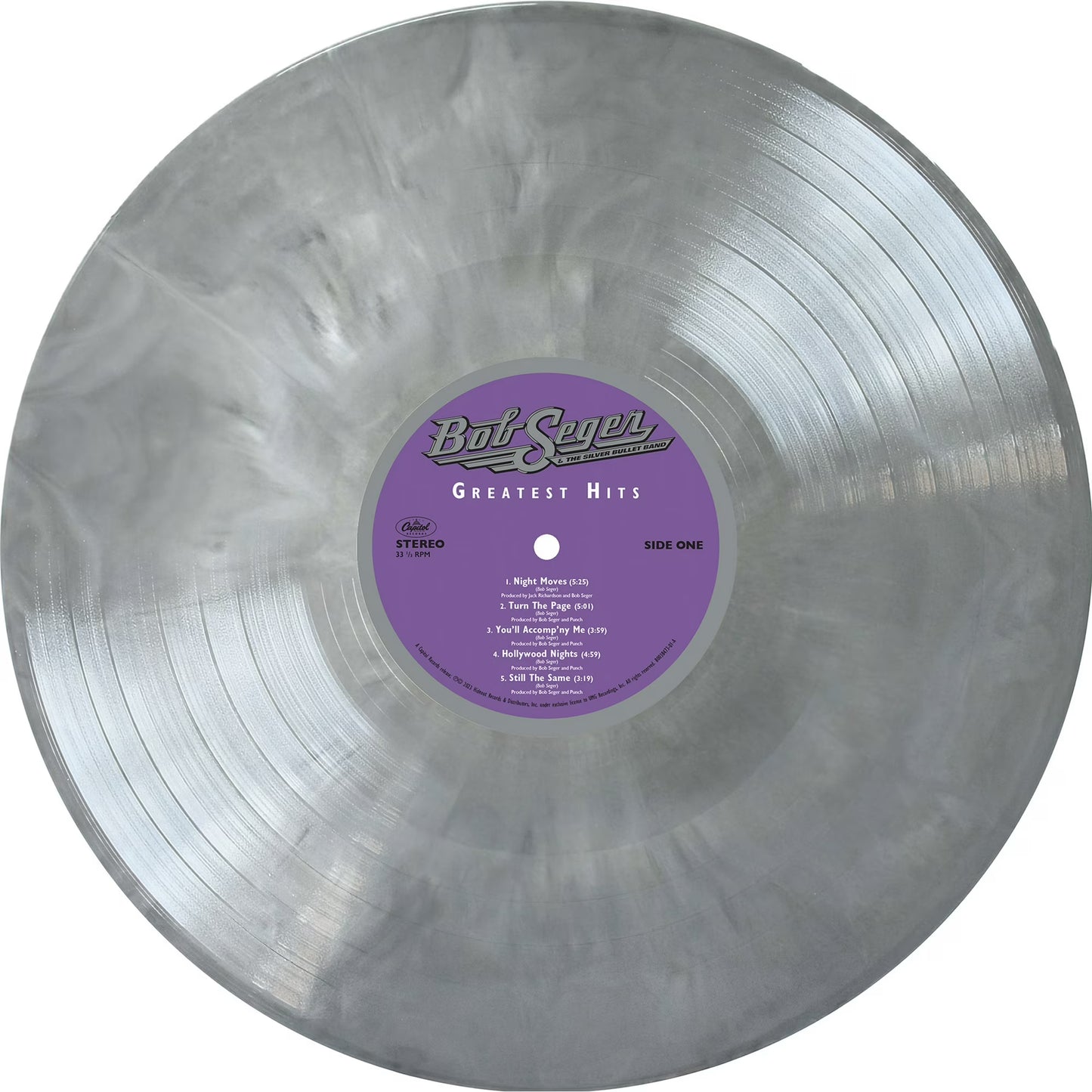 Bob Seger & The Silver Bullet Band - Greatest Hits - Silver Vinyl - USA Exclusive