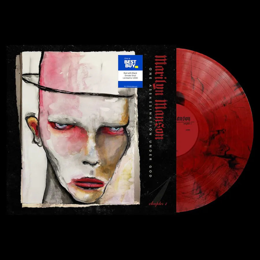 Marilyn Manson- One Assassination Under God - Chapter 1- [Red with Black Smoke Vinyl]-USA Import.