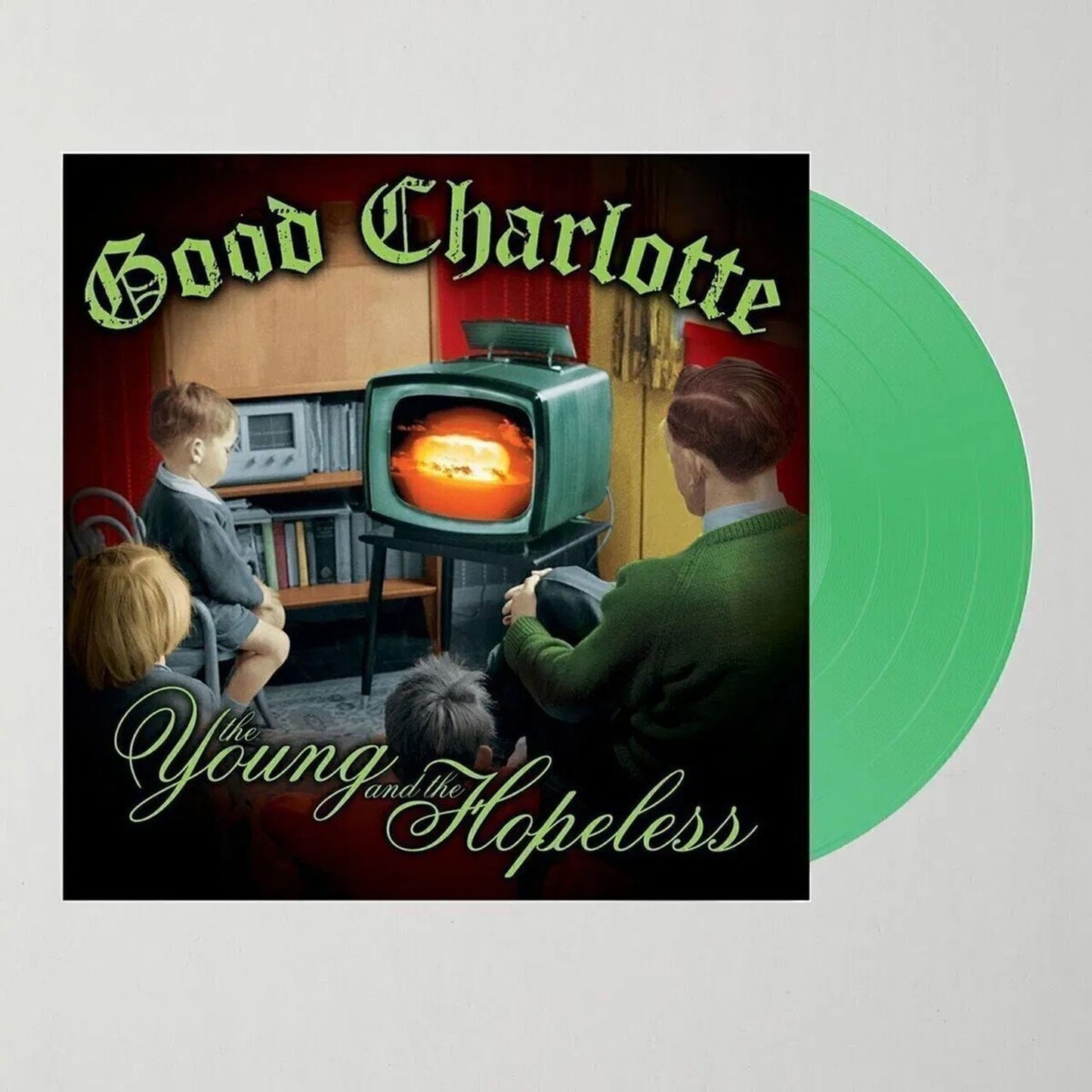 Good Charlotte- The Young And The Hopeless -Greeen Vinyl.