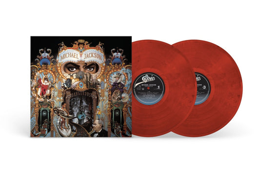 Michael Jackson- Dangerous- Exclusive USA Dark Red Vinyl.Limited Edition.