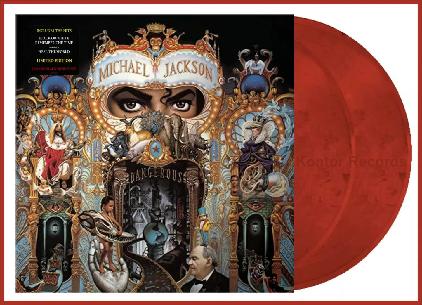 Michael Jackson- Dangerous- USA- Exclusive Vinyl Record