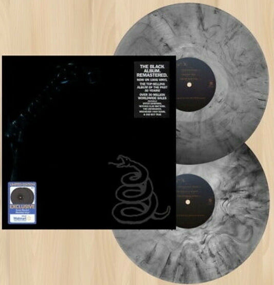 Metallica- Black Album- USA Exclusive Vinyl- Smokey Colour Vinyl.