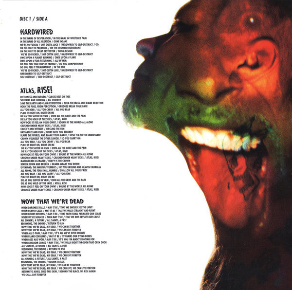 Metallica- Hard Wired for Sound- USA Import Vinyl LP- Orange.