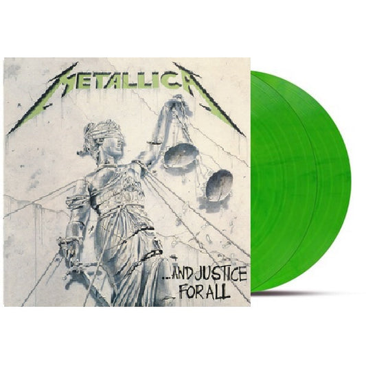 Metallica-Justice for all USA Exclusive Import- Green Vinyl- Gatefold.