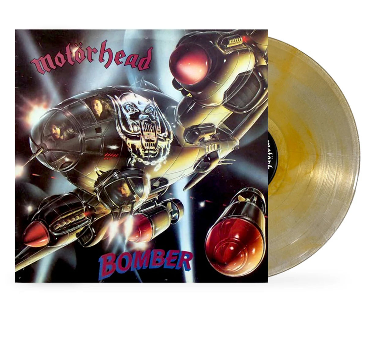 Motorhead- Bomber-LP (USA Import Limited Edition, Clear with colour swirls
