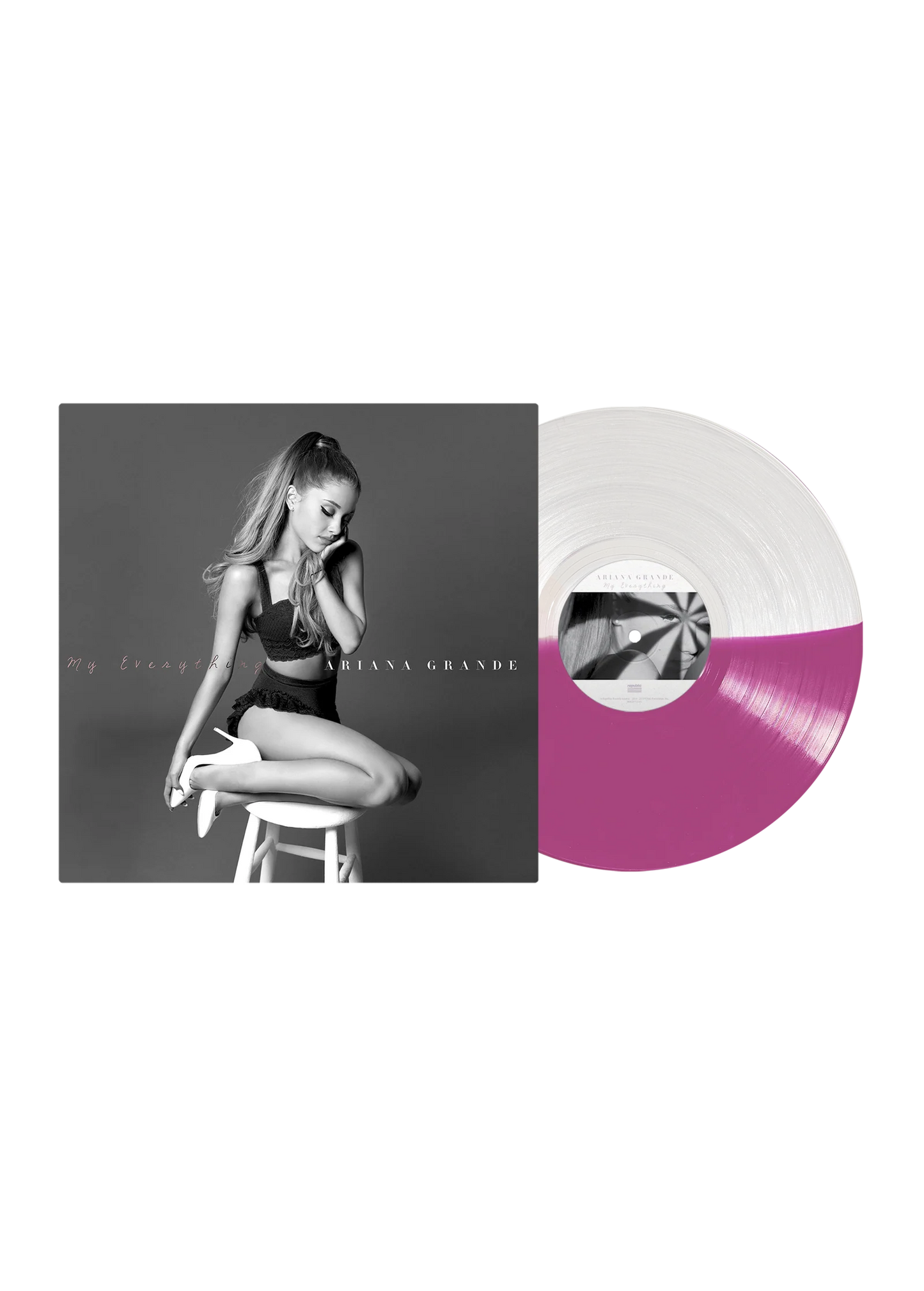 Ariana Grande - my everything Vinyl- Pink Vinyl-USA Exclusive.
