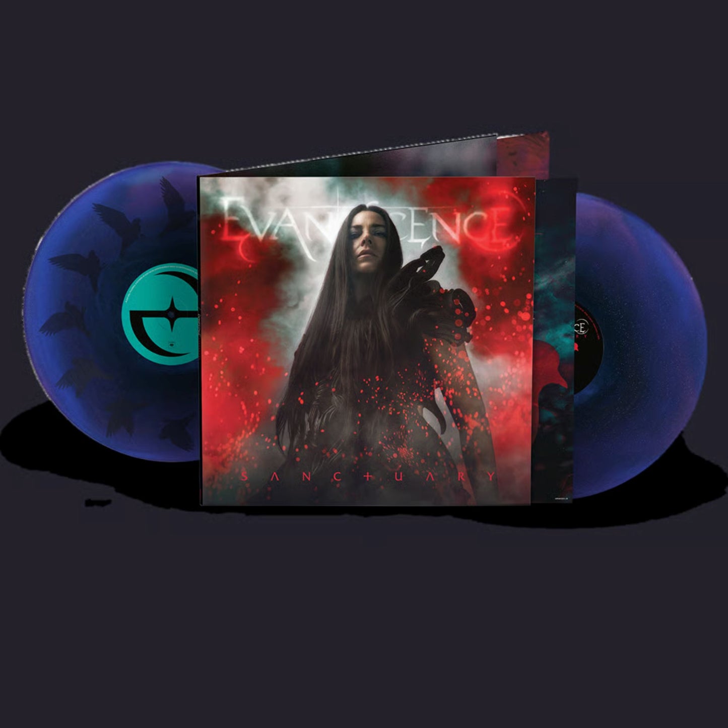 Evanescence- Sanctuary-Blue Black Vinyl-Canada  Exclusive.