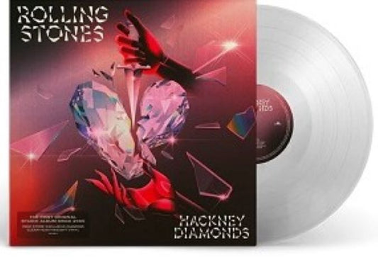Rolling Stones - Hackney Diamonds - Clear Vinyl - USA Exclusive