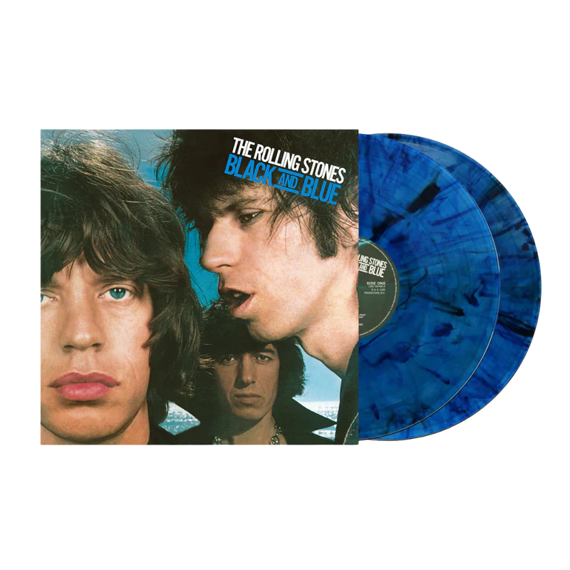 The Rolling Stones- Black & Blue USA Import Exclusive- Black & Blue Vinyl.