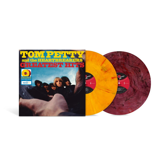 Tom Petty & the Heartbreakers- Walmart Exclusive- Red and Gold swirls Vinyl.