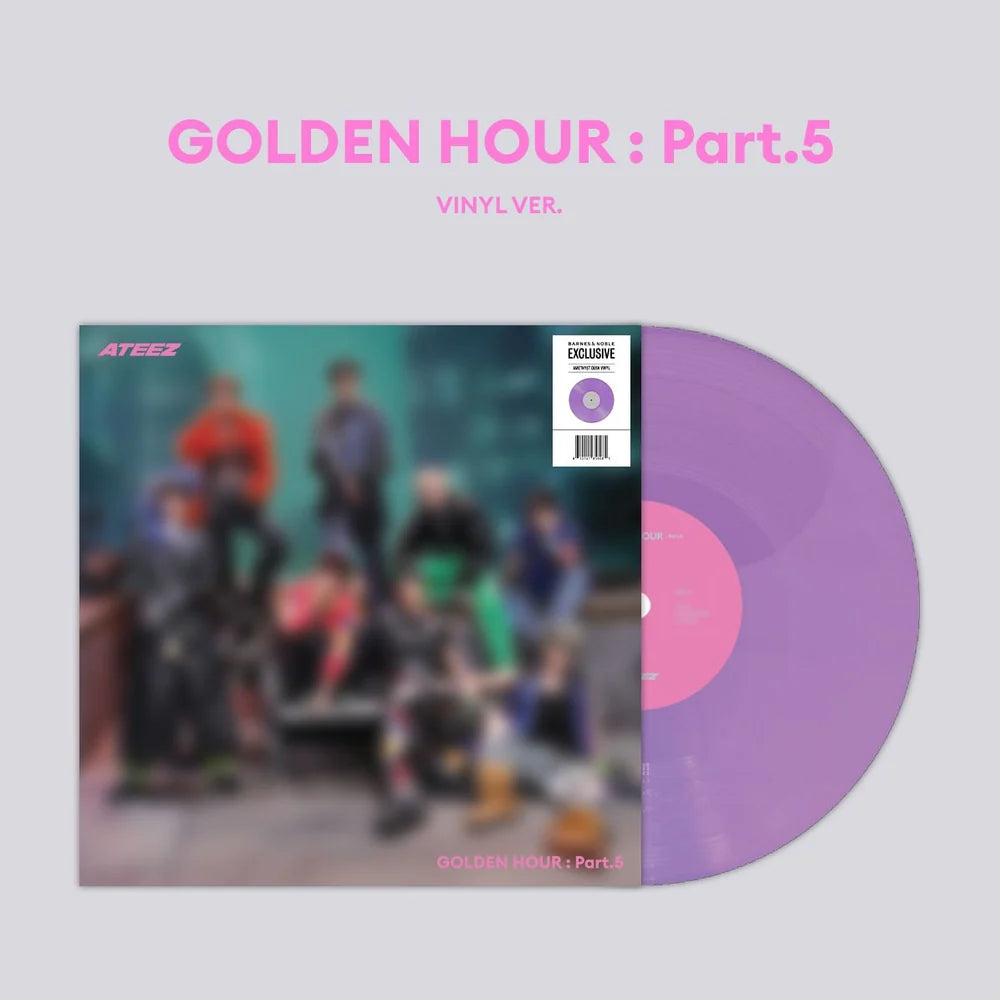 Ateeze- Golden Hour Part Five-USA Exclusive Vinyl.