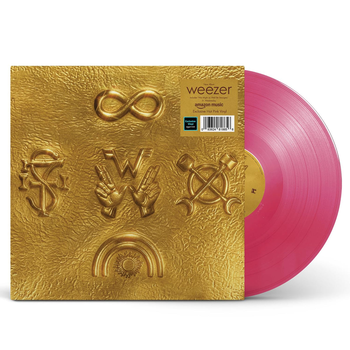 Weezer-Self Titled- Exclusive Pink USA Exclusive Vinyl.