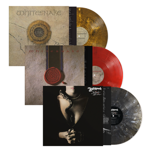Whitesnake- The Tongue (Crimson Moon LP) + Slide It In (Onyx LP) Bundle